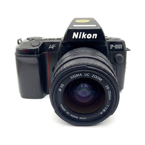 Nikon 801 con data back - f-801,