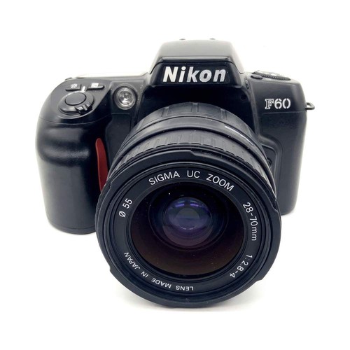 Nikon f60 sigma zoom - +, af